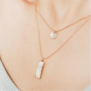 double pendant neckles