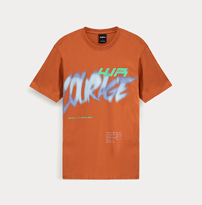 COURAGE GRAPHIC T-SHIRT